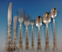 Tara by Reed and Barton Sterling Silver Flatware Set For 12 Service 107 Pcs Huge