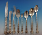 Tara by Reed and Barton Sterling Silver Flatware Set For 12 Service 107 Pcs Huge