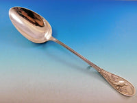 Japanese by Tiffany and Co. Sterling Silver Stuffing Spoon w/ Button 12 1/2"