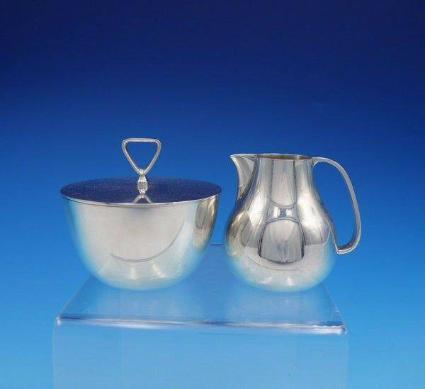 Bernadotte by Georg Jensen Sterling Silver Sugar and Creamer 2pc #1015 (#3315)