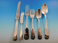 Sheaf of Wheat by Durgin Gorham Sterling Silver Flatware Set for 8 Service 48 pc