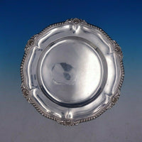 1890 Georgian Style Gadroon English Sterling Silver Charger Plate (#4139)