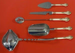 Royal Dynasty By Kirk-Stieff Sterling Cocktail Party Serving Set HH 5pc Custom