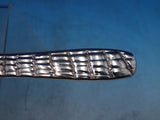 Tiffany Sterling Silver Hair Brush #25251 Alligator Leather Pattern (#6578)