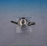 Mexican .900-.1000 Silver Tea Pot Individual Size 4" Tall x 4 3/4" (#3846)