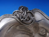 William Kerr Sterling Silver Candy Dish with Irises #102 2" x 5 1/2"  (#7122)