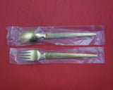 Christmas by A. Michelsen Sterling Silver Fork and Spoon Set 2pc 1958 Wise Men