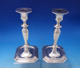 Hamilton by Tiffany and Co Sterling Silver Candlestick Pair #18506/2538 (#7199)