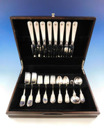 Fiddle Thread by Frank Smith Sterling Silver Flatware Set Dinner Service 40 Pcs