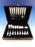 Fiddle Thread by Frank Smith Sterling Silver Flatware Set Dinner Service 40 Pcs