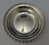 Silver Flutes by Towle Sterling Silver Candy Dish / Nut Dish 7" Diameter (#0622)