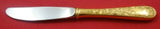 Old Maryland Engraved Vermeil by Kirk Sterling Silver Butter Spreader HH 6 1/8"