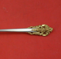 Grande Baroque Gold Accents by Wallace Sterling Silver Pickle Fork 2-Tine 5 3/8"