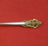 Grande Baroque Gold Accents by Wallace Sterling Silver Pickle Fork 2-Tine 5 3/8"