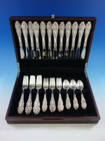 Crown Baroque by Gorham Sterling Silver Flatware Set 12 Service 48 pcs Dinner