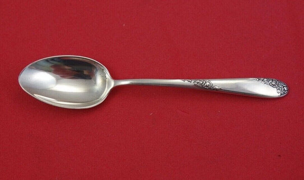 Sweetheart Rose  by Lunt Sterling Silver Demitasse Spoon 4 1/2"