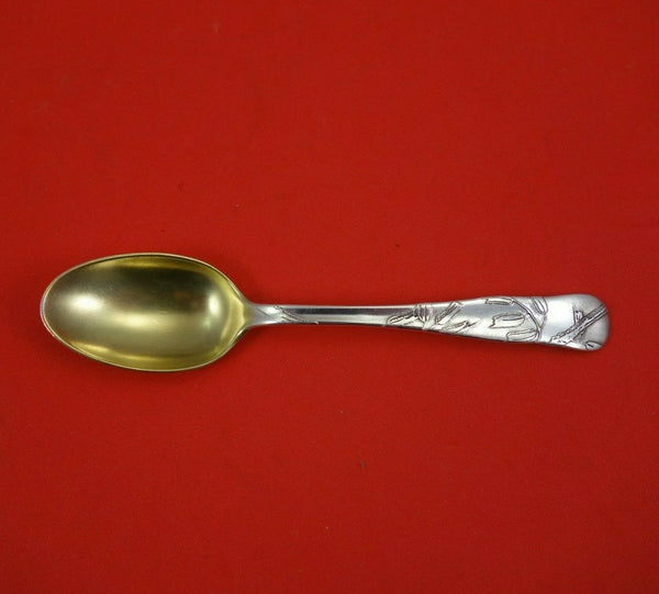 Lap Over Edge Acid Etched by Tiffany and Co Sterling Silver Coffee Spoon GW Pods