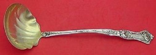 Peony by Wallace Sterling Silver Soup Ladle Scalloped Gw