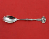 Floral by Tiffany and Co Sterling Silver Demitasse Spoon with Ragged Sailor 4"