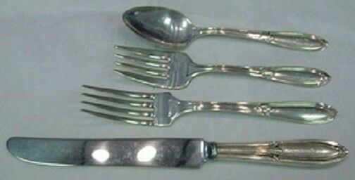 Rhapsody Old By International Sterling Silver Regular Size Place Setting(s) 4pc