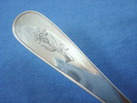 Arvesolv #10 by Hans Hansen Danish Sterling Silver Fish Knife Flat AS 8 5/8"