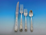 Old Maryland Engraved by Kirk Sterling Silver Flatware Set Service 108 pc Dinner