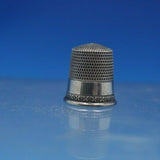 Simons Sterling Silver Thimble #50 0.07 ozt 3/4" x 5/8" (#6605)