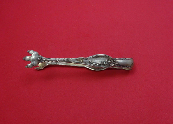 Mille Fleurs by International Sterling Silver Sugar Tong 4 3/4"