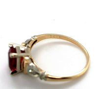 14k Yellow Gold 1.03 Carat Jedi Red Spinel Ring (#J5565)