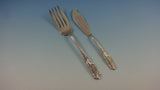Milburn Rose by Westmorland Sterling Silver Flatware Set For 8 Service 71 Pieces