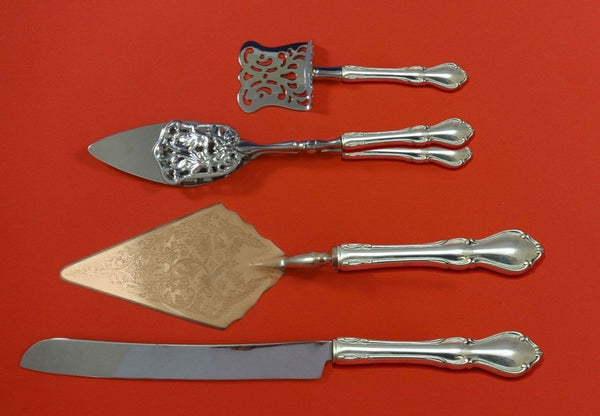 Hampton Court by Reed and Barton Sterling Silver Dessert Serving Set 4pc Custom