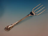 Chateau Rose by Alvin Sterling Silver BBQ Serving Fork 7 3/4" Custom Made