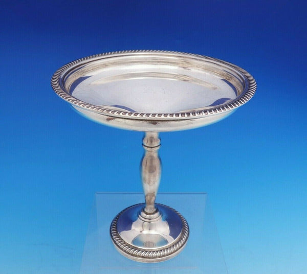 Fisher Silversmiths Sterling Silver Compote with Gadroon Border #445 (#3649)