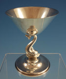 Hector Aguilar Mexican Sterling Silver Martini Glass with Dolphin Stem (#2097)