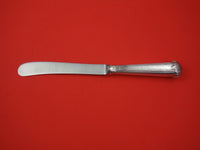 English Georgian Sterling Silver Dinner Knife unreadable w/ engraved boar 10"