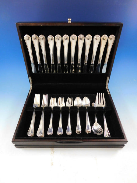 Woodwind by Reed & Barton R&B Sterling Silver Flatware Set for 12 Service 50 pcs