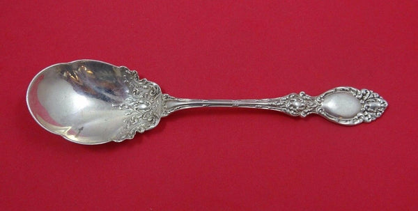 Lucerne by Wallace Sterling Silver Preserve Spoon 7"