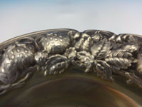 Strawberry by Mauser Sterling Silver Salt Dip Gold Washed 2 3/4" (#0479)