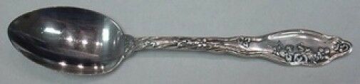 Mille Fleurs International Sterling Coffee Spoon 5 1/2"