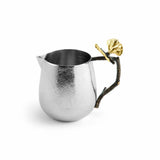 Michael Aram Butterfly Ginkgo Hand Textured Stainless Steel Creamer Pot - 175747