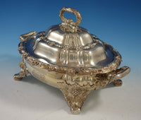 Chrysanthemum by Tiffany and Co. Sterling Silver Vegetable Dish Covered (#2799)