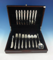 Sovereign Old by Gorham Sterling Silver Flatware Set 42 Pieces Stylized Acorn