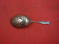 Canterbury by Towle Sterling Silver Almond Scoop pierced w/ flowers  5 1/2"