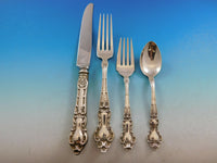 Meadow Rose by Wallace Watson Sterling Silver Flatware Set Service 30 pcs Dinner
