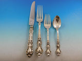 Meadow Rose by Wallace Watson Sterling Silver Flatware Set Service 30 pcs Dinner