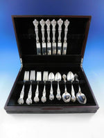 Majestic by Alvin Sterling Silver Flatware Set  Dinner Service 38 pcs B Monogram