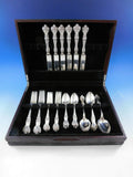 Majestic by Alvin Sterling Silver Flatware Set  Dinner Service 38 pcs B Monogram