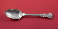 Kings by Wm. Eley and Wm. Fearn English Sterling Silver Serving Spoon 8 3/4"