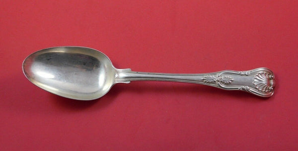 Kings by Wm. Eley and Wm. Fearn English Sterling Silver Serving Spoon 8 3/4"