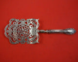 French Silver Asparagus Server HH SP Blade .950 Handle Pierced BC Fitted Box 11"